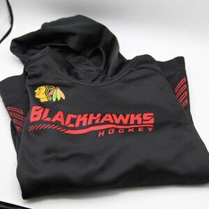 Youth XL NHL Chicago Blackhawks Fanatics Branded Authentic Pro Raglan Hoodie